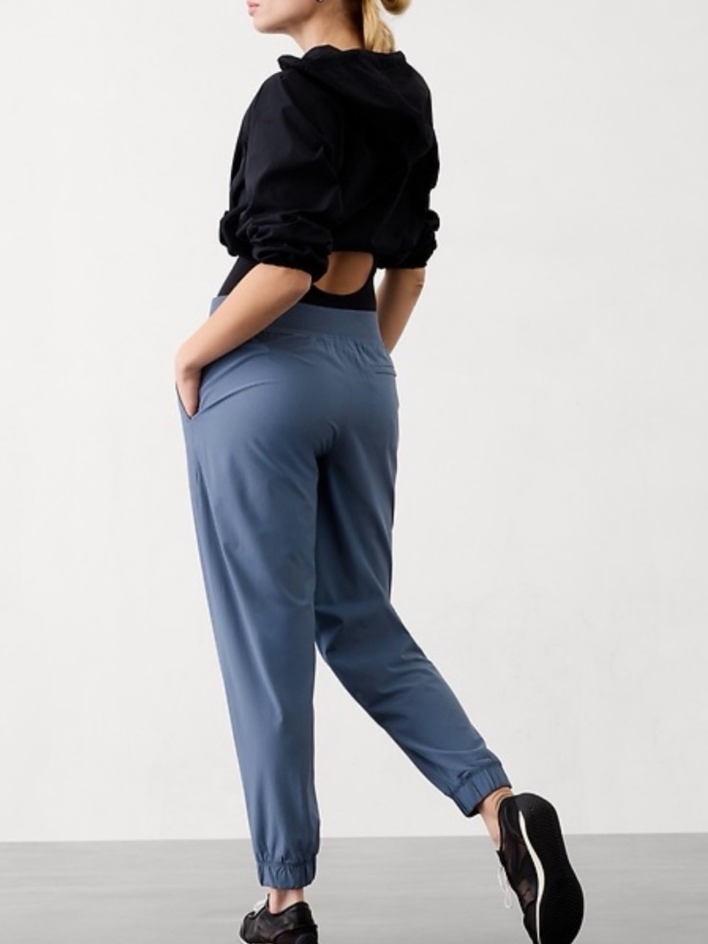 Love Slate Blue Jogger Track Pants